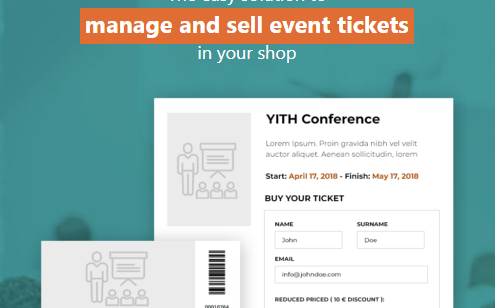 v1.34.0 YITH Woocommerce Event Tickets Premium [Original Version Number**] Activated