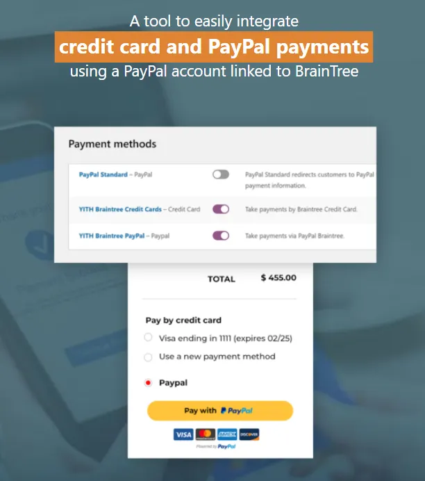 YITH WooCommerce PayPal Braintree v1.3.1