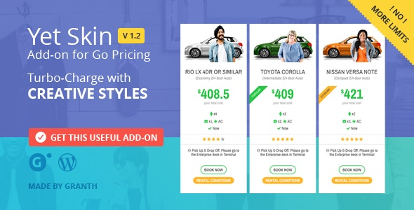Yet Skin v1.2.1 – Add-on for Go Pricing