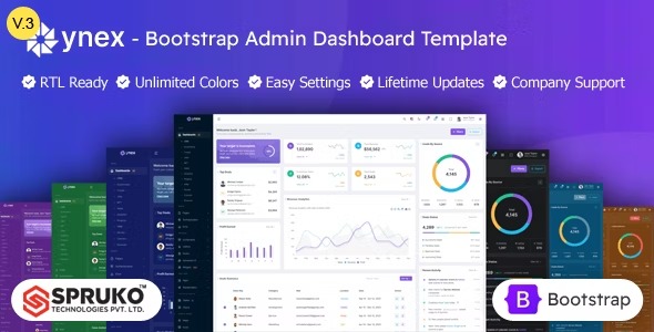 (v4.1) Ynex Bootstrap Admin Dashboard Template