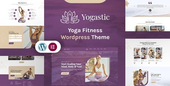 Yogastic v1.1 Yoga & Fitness WordPress Theme
