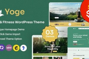 Yoge (v1.6) Fitness and Yoga WordPress Theme