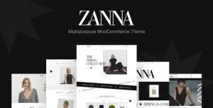 ZANNA (v1.0.4) Elementor WooCommerce Theme