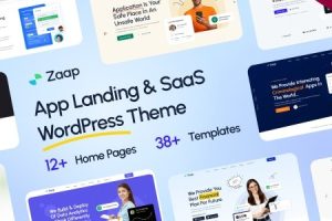 Zaap (v.1.0.4) SaaS & App WordPress Theme