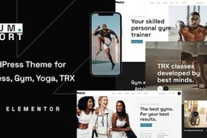 Zium (v1.0.13) Sports and Fitness WordPress Theme