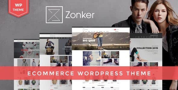 Zonker (v1.6.5) WooCommerce WordPress Theme