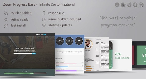 Zoom Progress Bars v2.10 WordPress Plugin