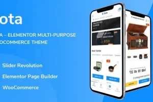 Zota (v1.3.5) Elementor Multi-Purpose WooCommerce Theme