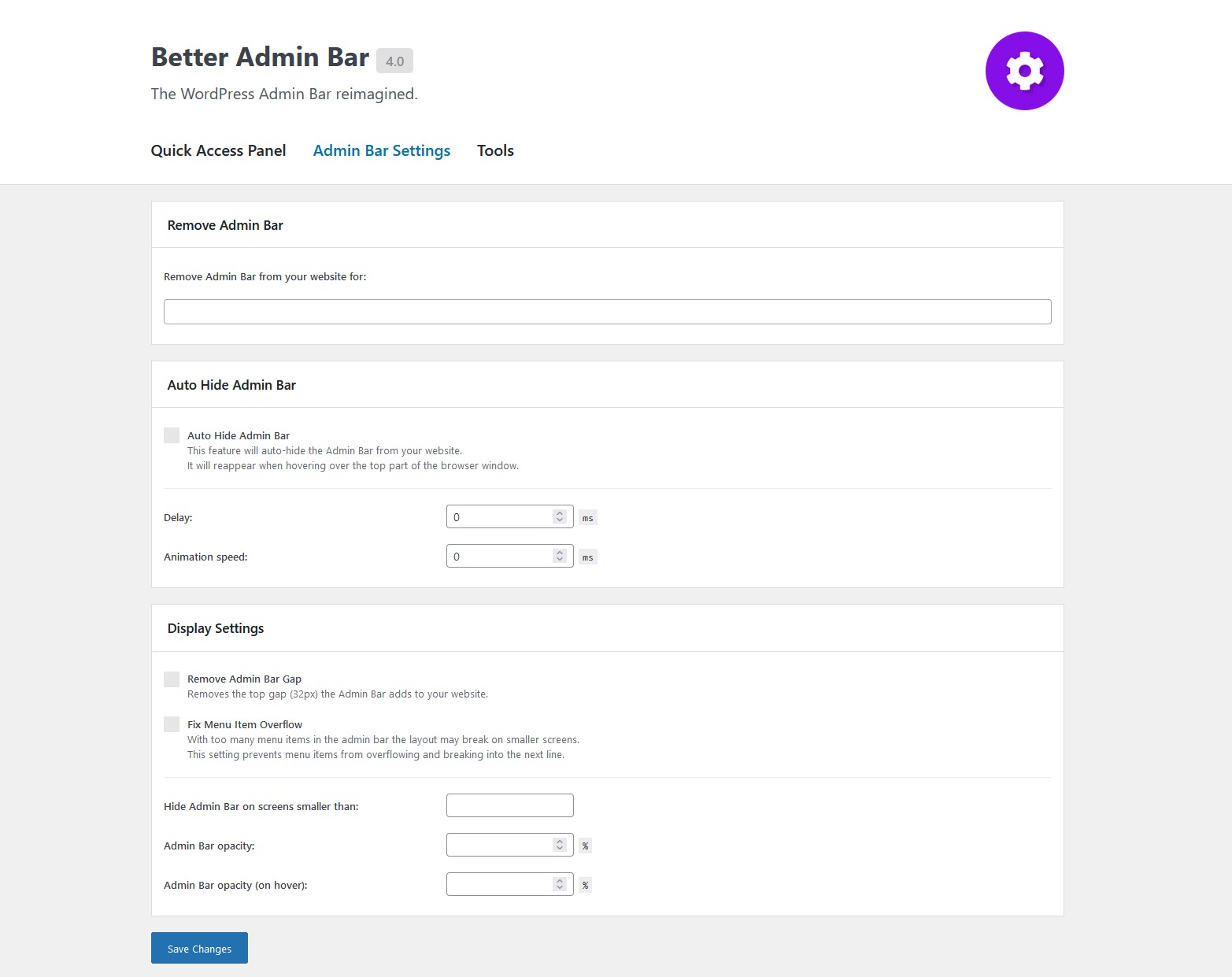 Better Admin Bar PRO v1.6