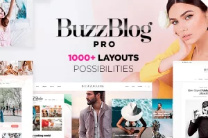 Buzz - 具有暗黑模式的个人和生活方式 WordPress 博客主题 6.7.7