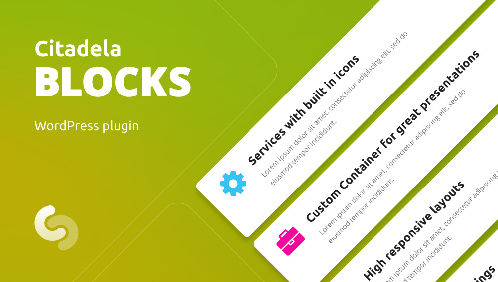Citadela Blocks WordPress Plugin v.2.5.12