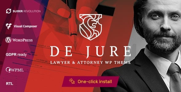 De Jure v1.1.1 Attorney and Lawyer WP Theme