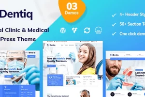 Dentiq v4.2 Dental & Medical WordPress Theme