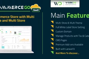 eCommerceGo SaaS v6.8 eCommerce Store with Multi theme and Multi Store [Activated]