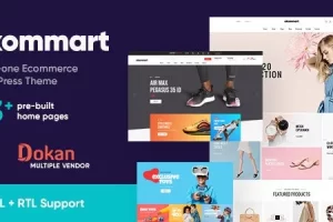 ekommart v4.1.6 All-in-one eCommerce WordPress Theme