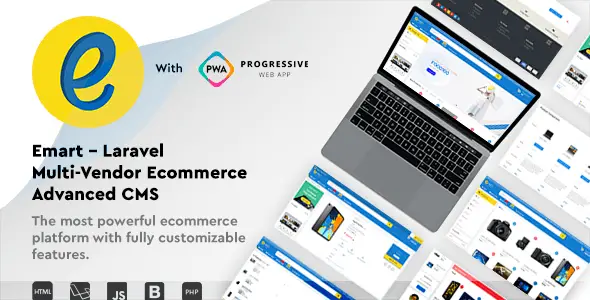 [Activated*] emart (v3.9) Laravel Multi-Vendor Ecommerce Advanced CMS