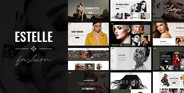 Estelle v1.0 Fashion and Modelling Agency Theme