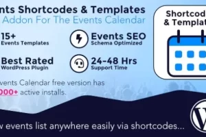 The Events Calendar Shortcode and Templates Pro v3.2.1