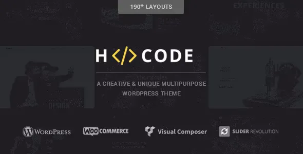 H-Code (v2.8) Responsive & Multipurpose WordPress Theme