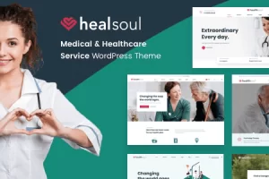 Healsoul v2.0.2 Medical Care, Home Healthcare Service WP Theme