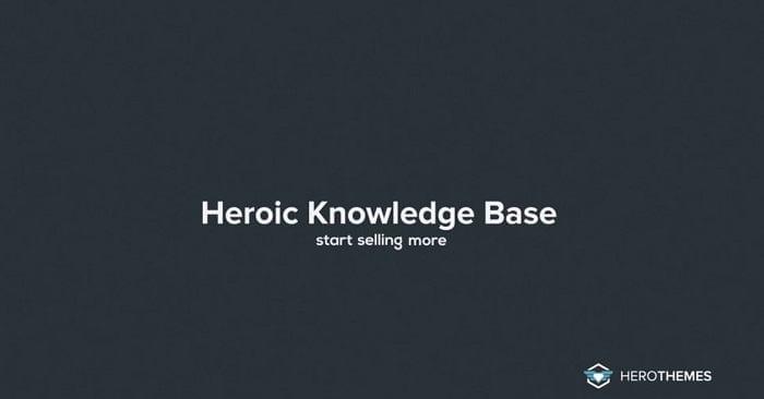 Heroic Knowledge Base Plugin – HeroThemes v3.3.0.0 Download