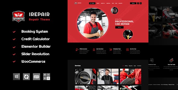 iRepair (v3.0.0) Mobile & Electronic Repair WordPress Theme