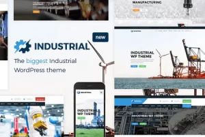 Industrial (v1.7.6) Factory Business WordPress Theme