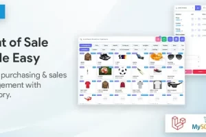 (v3.0.4) POS Ultimate POS system with Inventory Management System – Point of Sales – React JS – Laravel POS