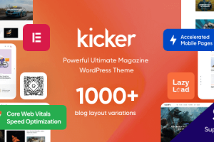 Kicker - 博客杂志主题 2.0.0