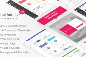 Material - 白色标签 WordPress 管理主题 8.7