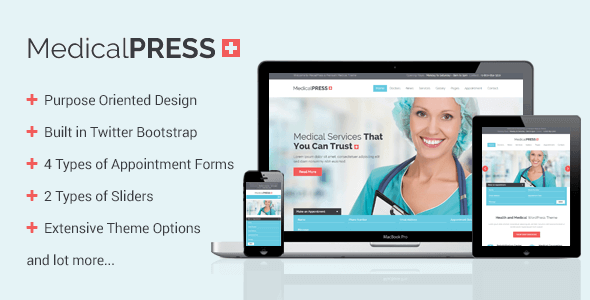 MedicalPress v3.5.2 – Health and Medical WordPress Theme