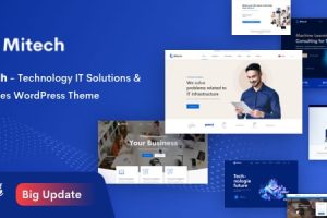 Mitech - 技术 IT 解决方案和服务 WordPress 主题 2.1.0