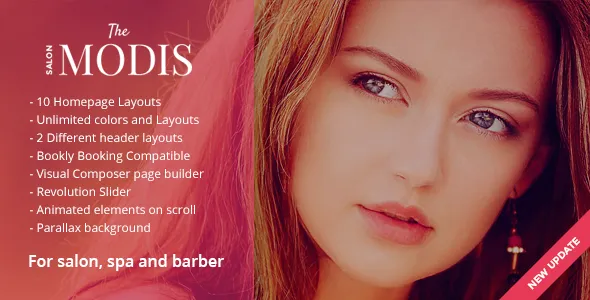 Modis v1.3.0 – Salon & Barber WordPress Theme