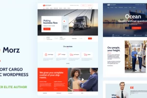 Morz v18 Transport Cargo Logistics WordPress [Activated]