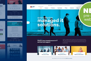 Nanosoft v1.2.9 WP Theme for IT Solutions and Services Company
