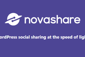 Novashare v1.5.8 WordPress Social Sharing Plugin [Activated]