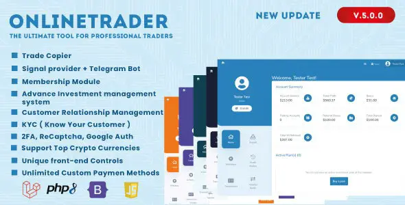 Fixed* OnlineTrader (v5.0.7) Trading and investment management system [Activated]
