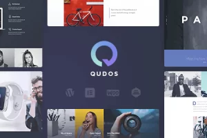 Qudos - 创意作品集和代理 WordPress 主题 1.5.0