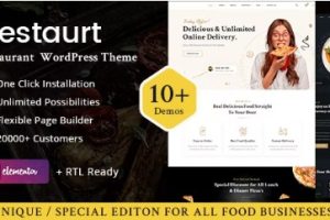 [Activated] Restaurt (v1.0.6) Restaurant WordPress Theme