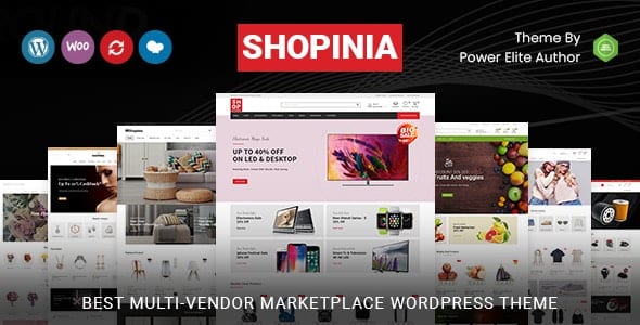 Shopinia v1.0 Multipurpose WooCommerce Theme