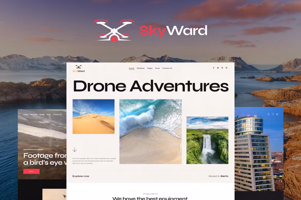 Skyward – 无人机航拍 WordPress 主题 1.3.0