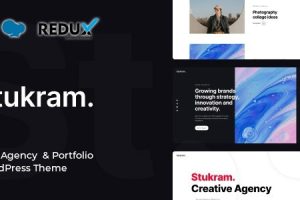 Stukram (v6.0.5) AJAX Agency & Portfolio WordPress Theme