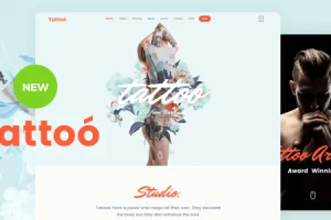Tattoo - 纹身 WordPress 主题 19.1