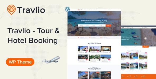 Travlio v1.0.4 Travel Booking WordPress Theme