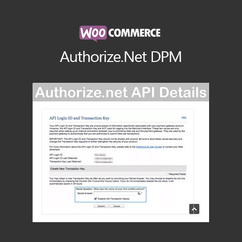 WooCommerce Authorize.Net DPM v1.8.1