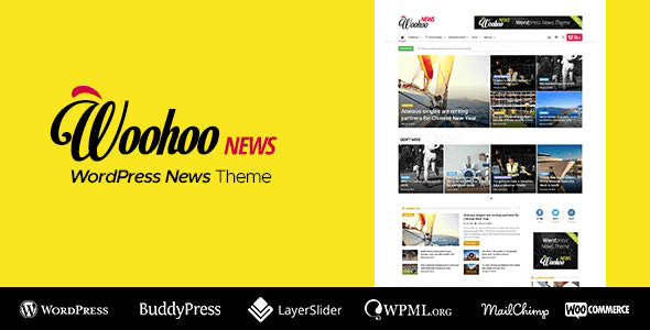 Woohoo v2.5.4 Multi-Purpose Newspaper for WordPress