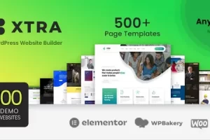 XTRA (v4.9.13) Multipurpose WordPress Theme + RTL [Activated]