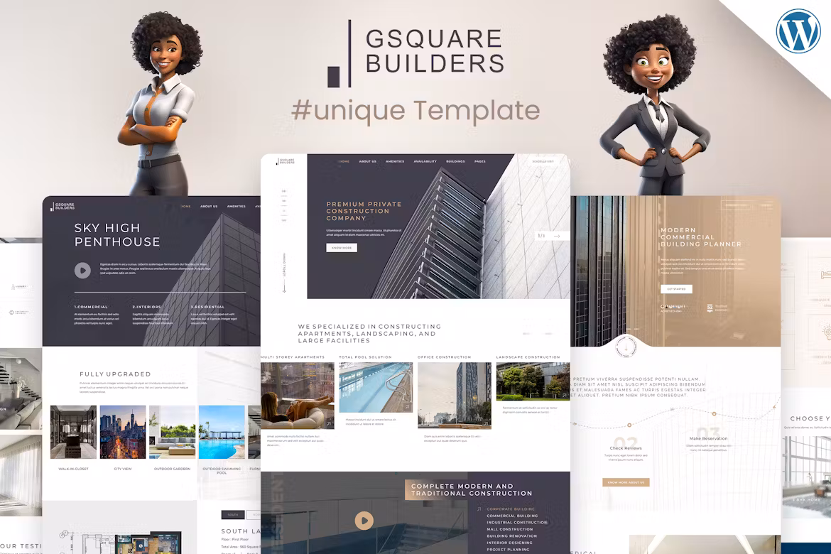 Gsquare (v1.0.6) Real Estate WordPress Theme