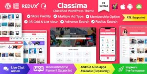 Classima (v2.10.0) Classified Ads WordPress Theme [Activated]