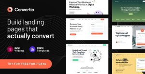 Convertio (v4.0.4) Conversion Optimized Landing Page Theme (Activated)